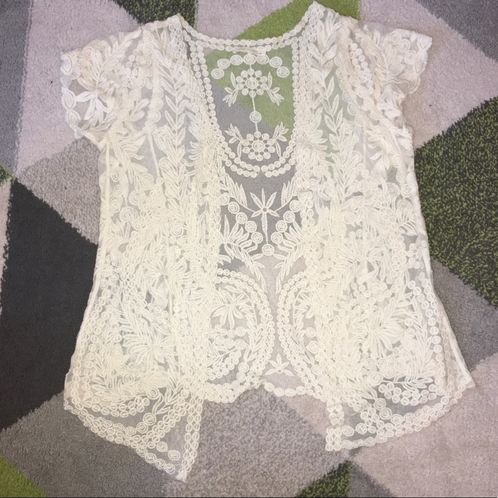 Lace cardigan